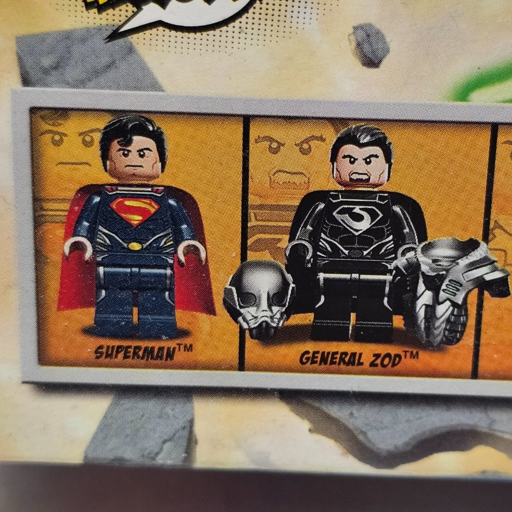 Lego Super Heroes DC Universe 76003 General ZOD Colonel Hardy FAORA TOR-AN READ - Picture 6 of 16